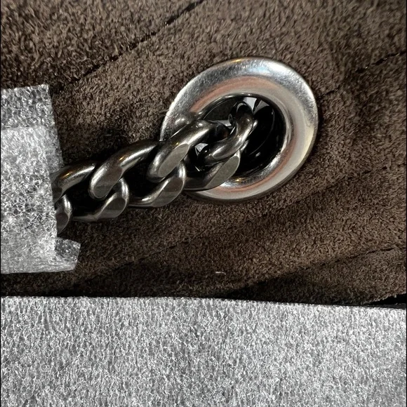 Rebecca Minkoff Edie Bucket Crossbody With Fringe, Porcini - Picture 9 of 15